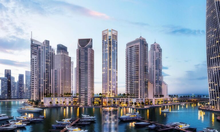 Luxent Liv Marina Dubai Vizualizace