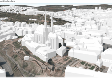 Nová 3D mapa Brna poslouží architektům i obyvatelům