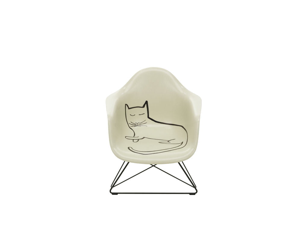 7383900_Eames Fiberglass Armchair with Steinberg Cat_ Vitra Limited Edition 2023_F_preview