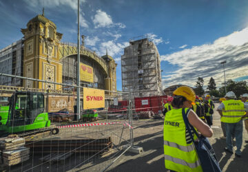 Rekonstrukce Průmyslového paláce v bodu zlomu