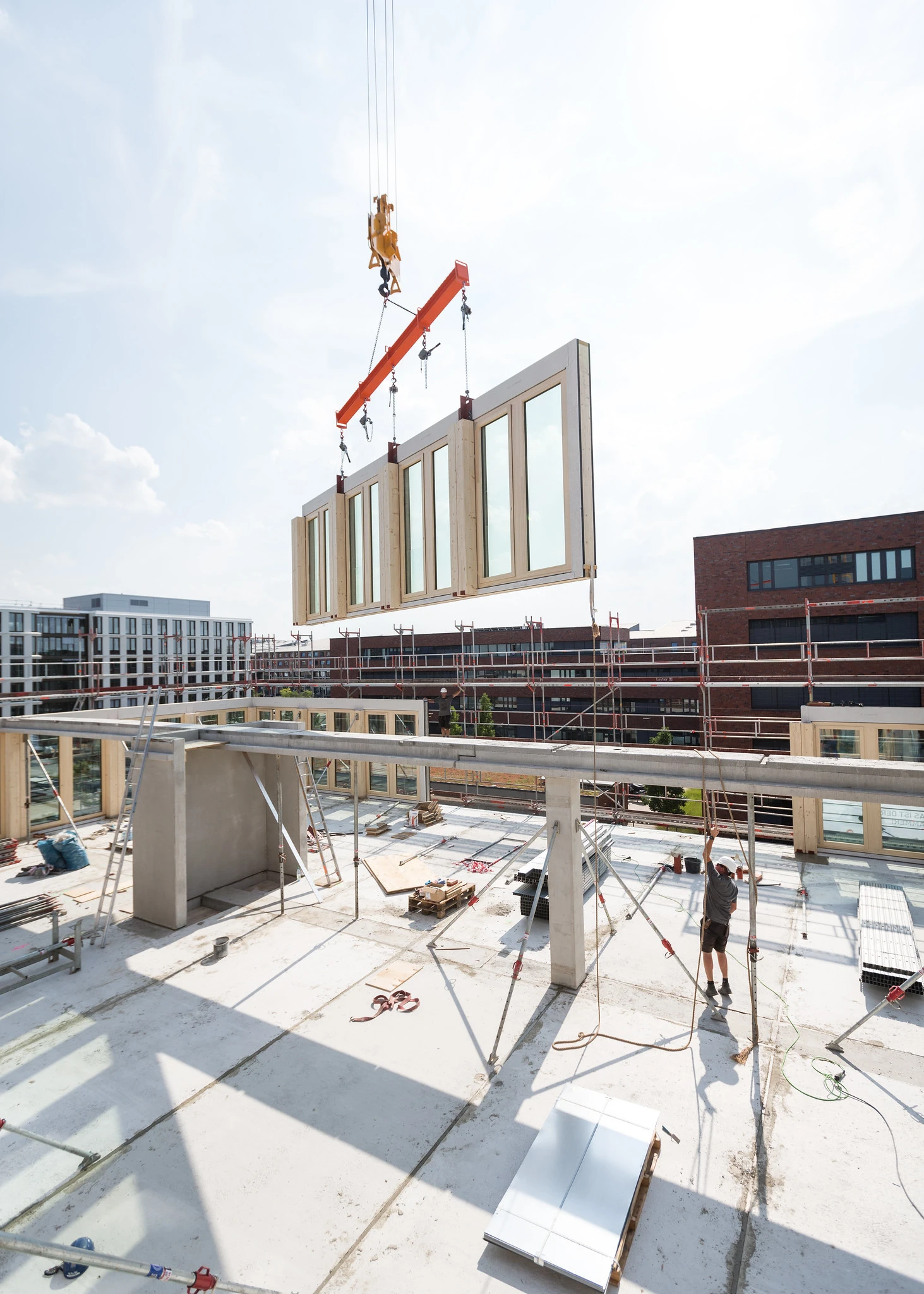 Handwerkerhaus Bremen Germany Facade Element © Cree Gmbh